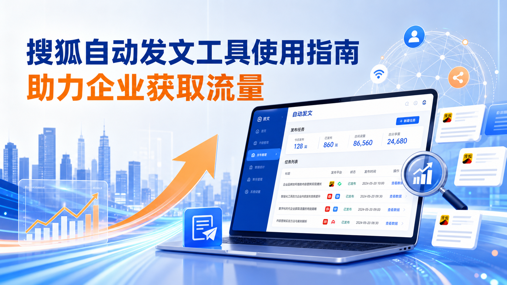 搜狐自动发文工具的使用指南：助力茂名企业获取流量